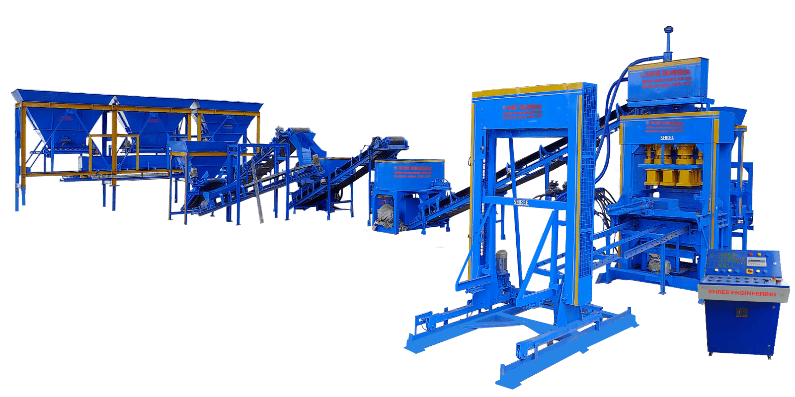 Fly Ash Bricks Machine