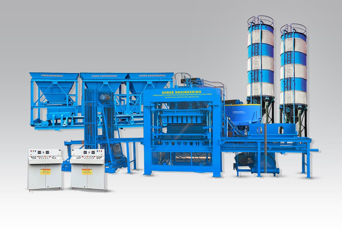 30 Cavity Fully Automatic Fly Ash Bricks Machine