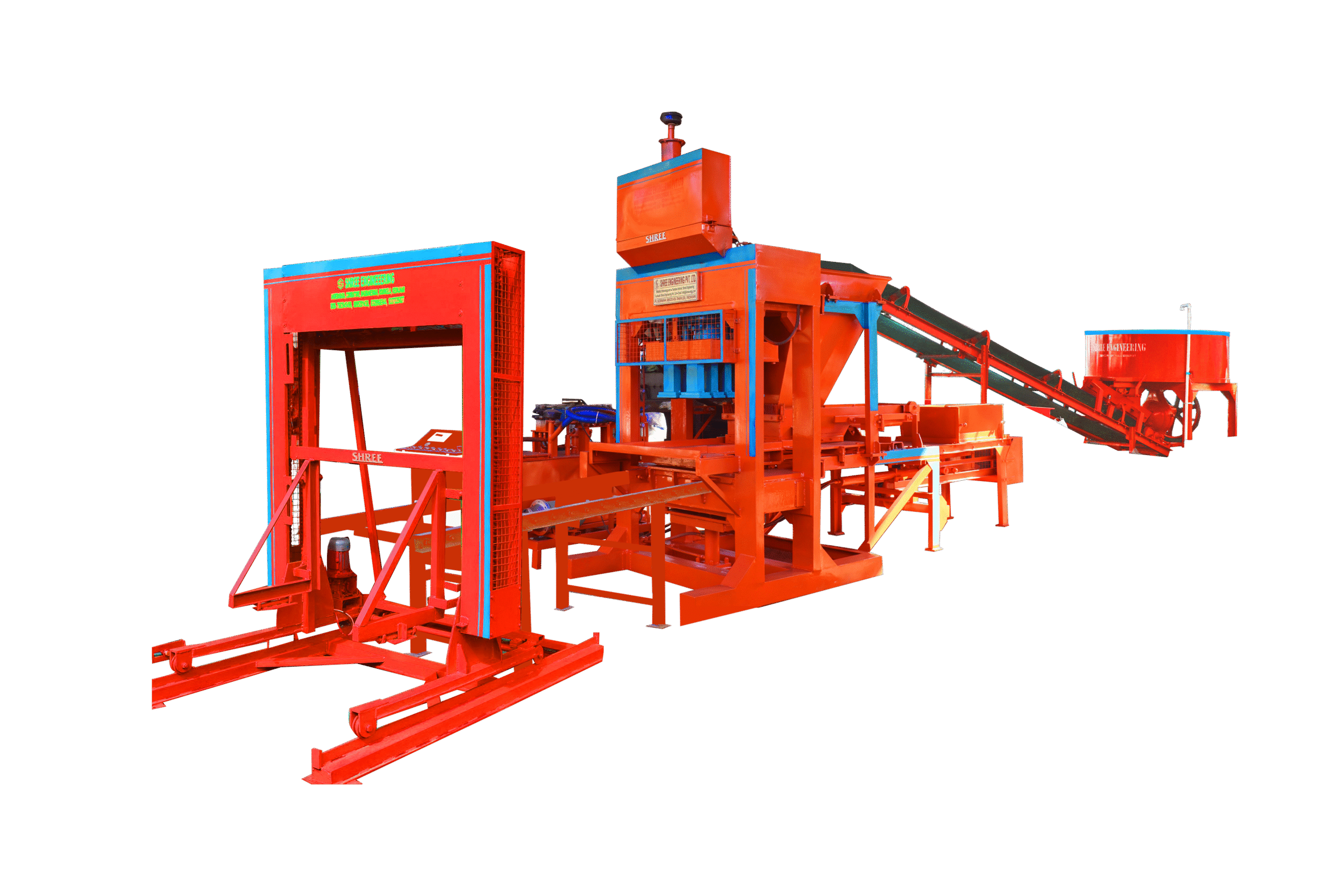 6 bricks machine set copy